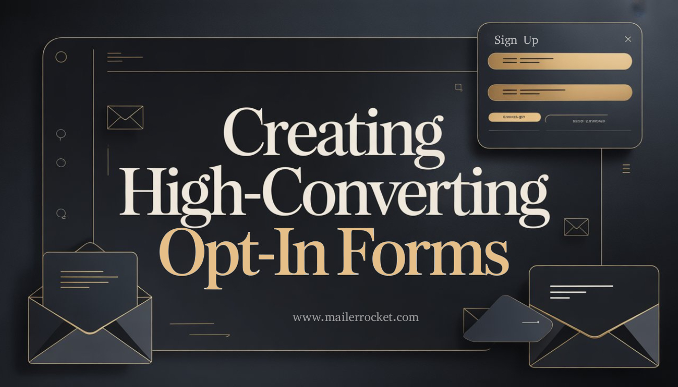 email opt-in forms