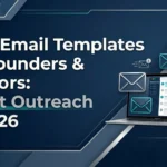 cold email templates founders authors