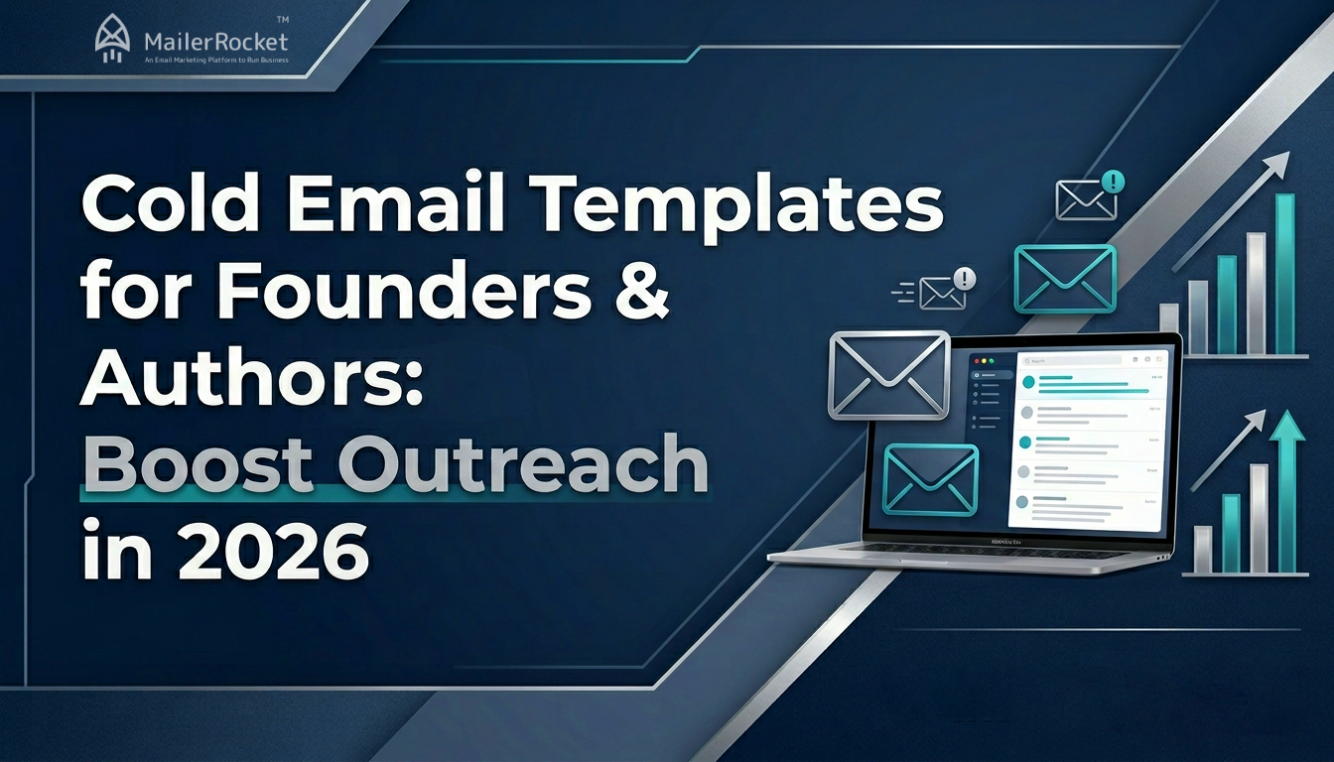 cold email templates founders authors