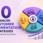 Advanced customer segmentation infographic