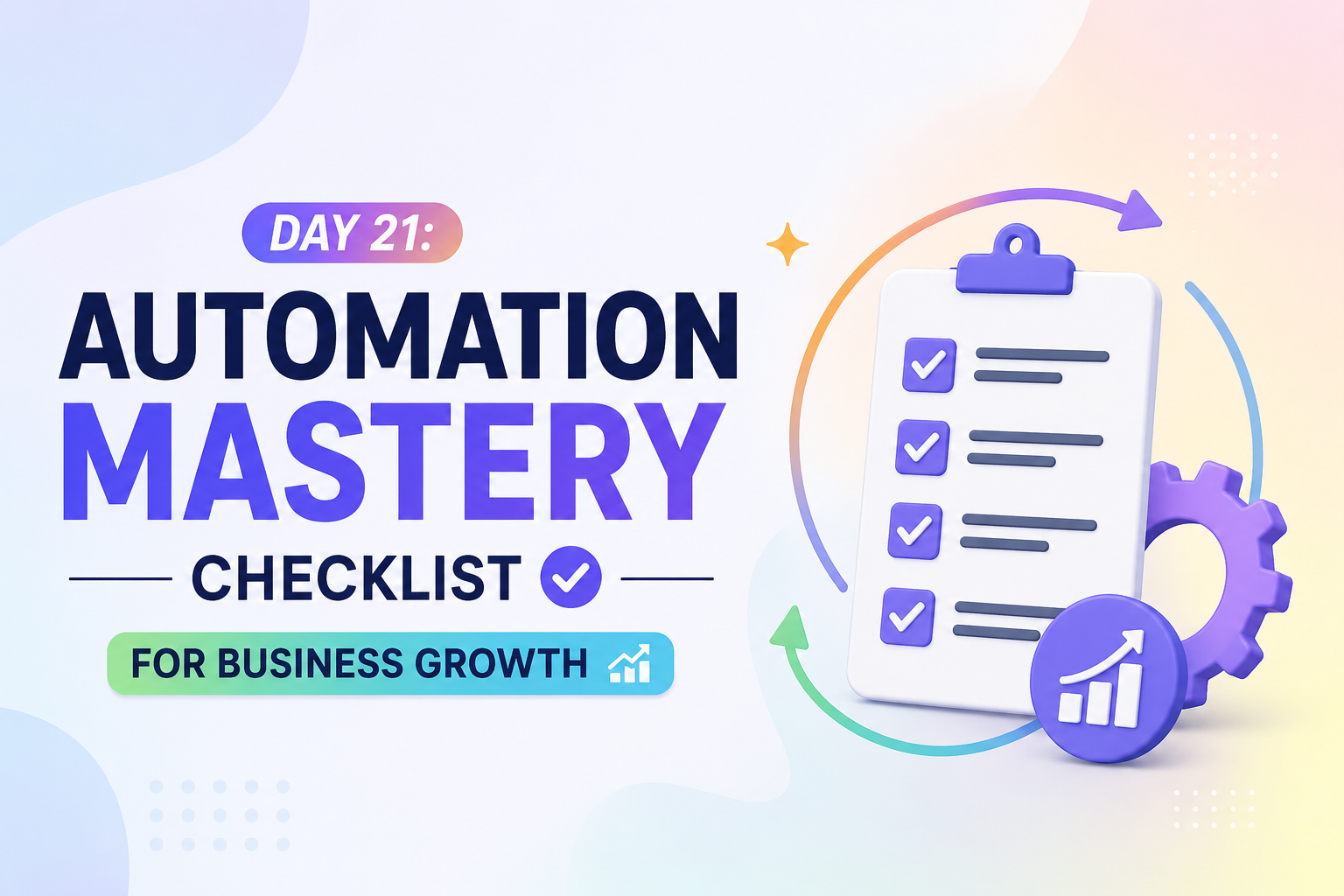 Automation mastery checklist for growth