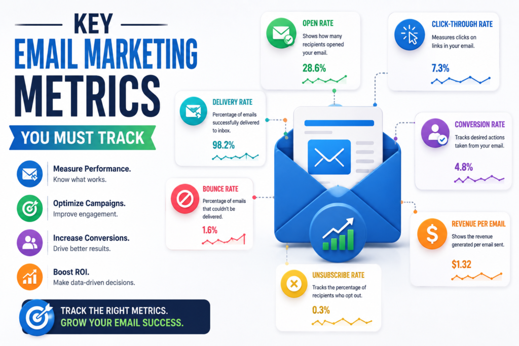 Email marketing metrics overview