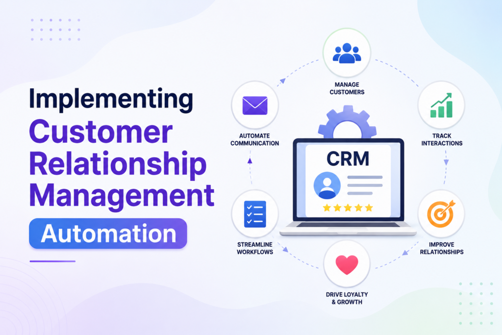 Implementing CRM automation for growth