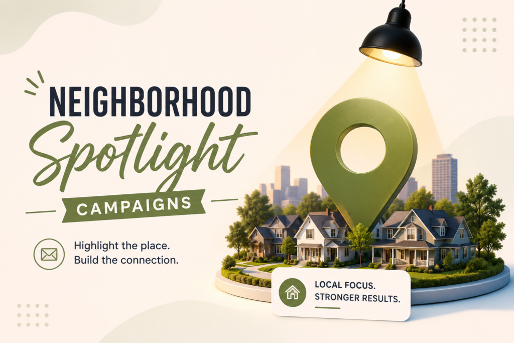 Neighbourhood spotlight marketing campaign