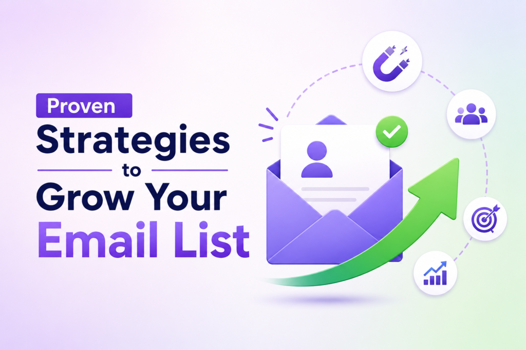 Proven strategies to grow email lists