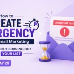 Creating urgency in email marketing