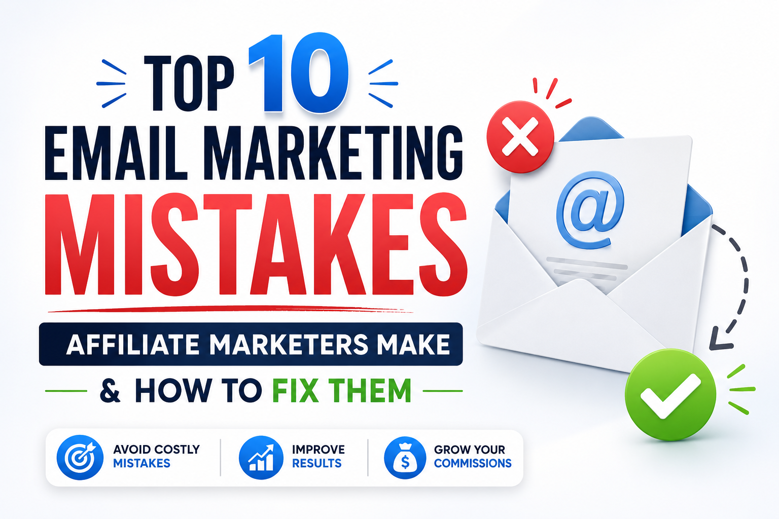 Top 10 email marketing mistakes