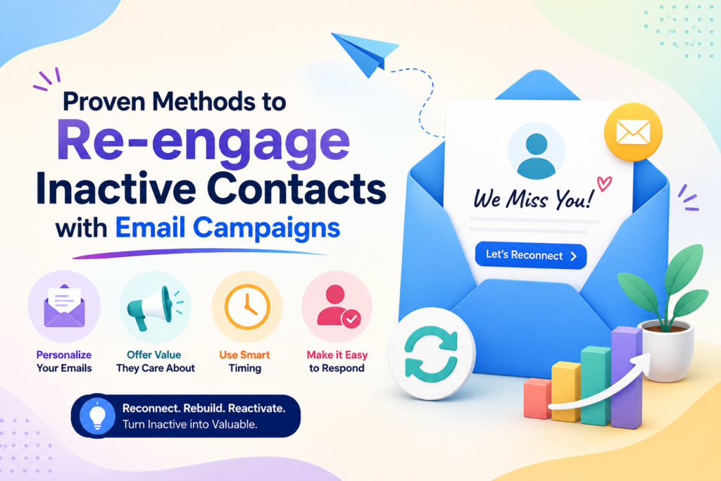 how to re-engage inactive contacts with email campaigns