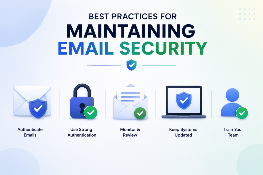 Best practices for email security