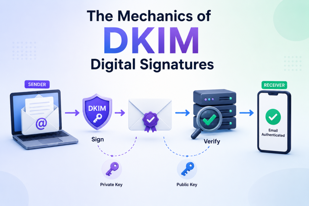 The mechanics of DKIM digital signatures