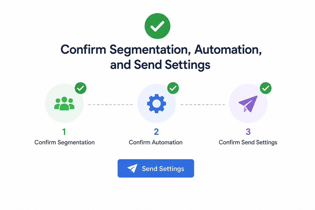 email campaign checklist