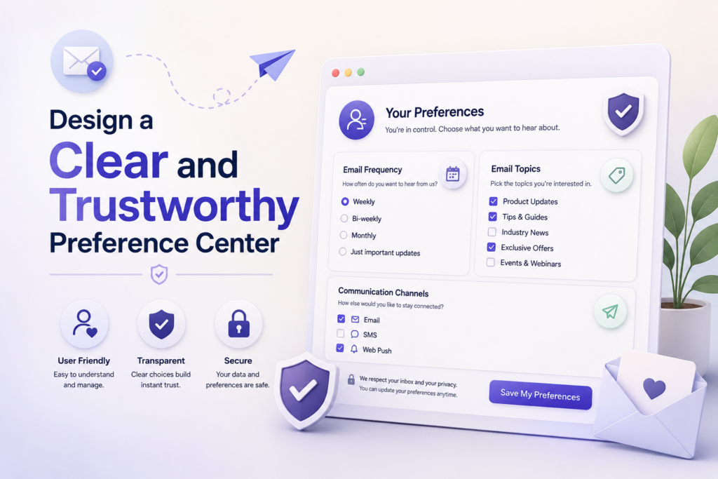 preference center design