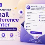 email preference center