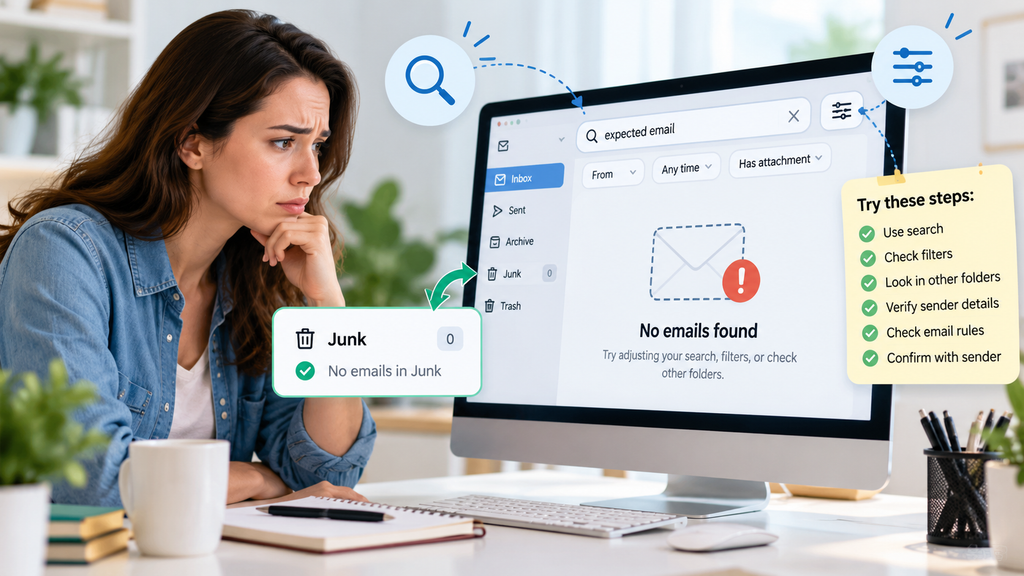 outlook email spam folder