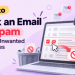 how to mark an email as spam