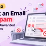 how to mark an email as spam