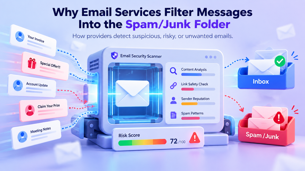 is spam the same as junk mail