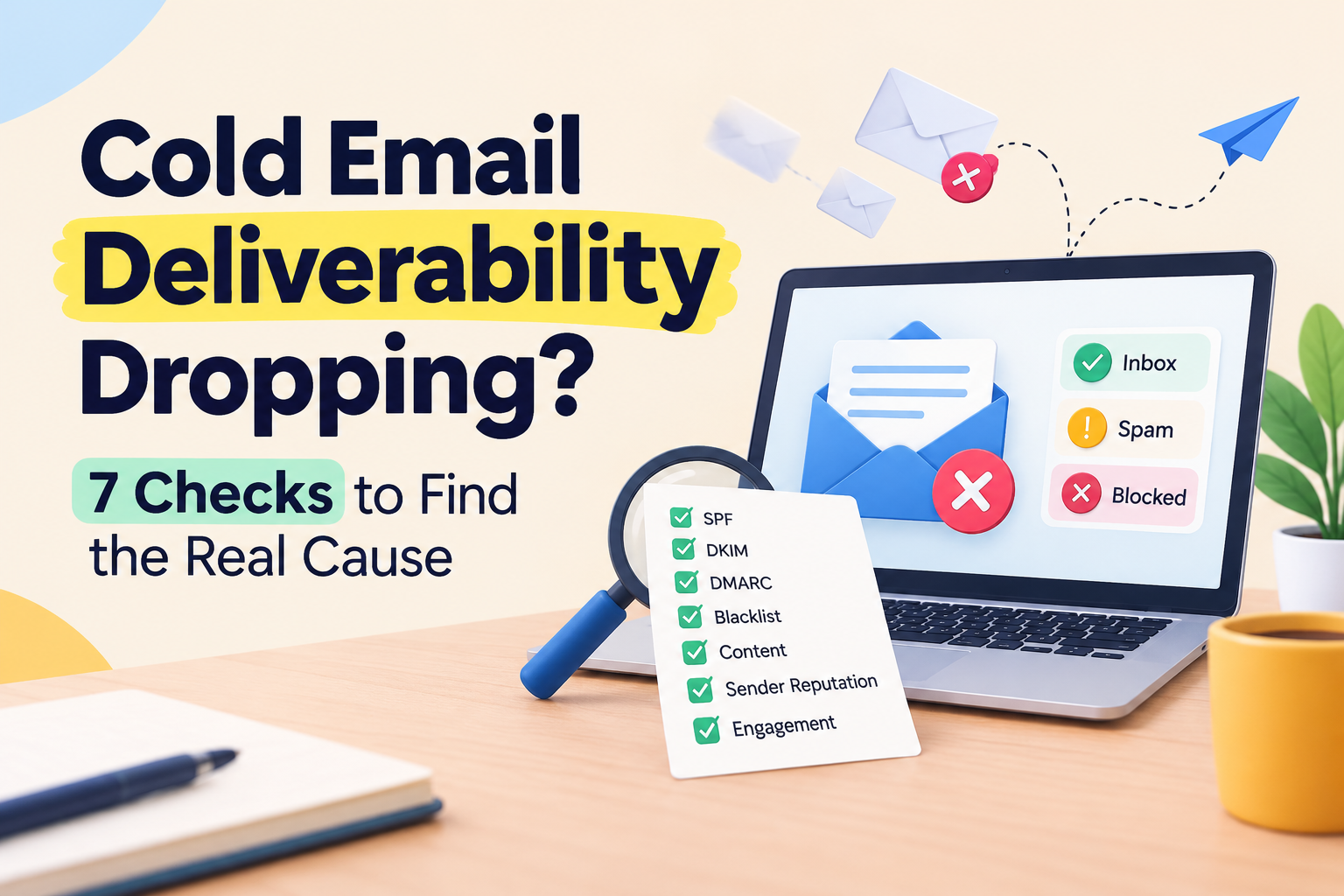 cold email deliverability